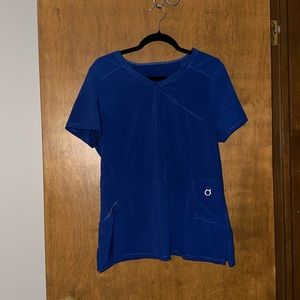 Cherokee Infinity Medium Navy Scrub Top